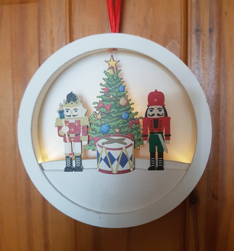 Nutcracker lit christmas - nutcracker,
