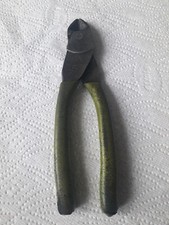 USA Snap On 7inch Side Cutters Pliers With Green Handle Covers