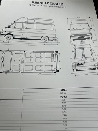 Renault master 1982 seater - master, 12