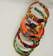 NON-SLIP FABRIC AFRICAN PRINT KNOTTED HAIR BAND FOR WOMEN GIRLS HAIR ACCESSORIES