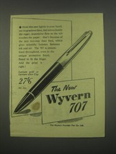 1949 Wyvern 707 Pen Ad - The