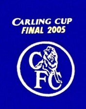 CHELSEA CARLING CUP 2005 MATCH DETAILS Football fonts Heat Transfer