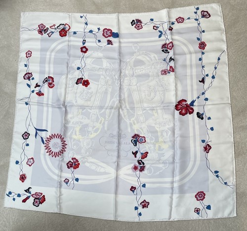 Hermes scarf 100 silk 90cm - silk,