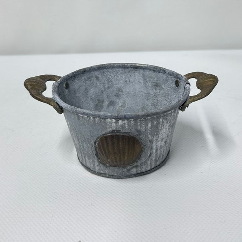 Vintage galvanised metal - vintage,