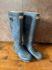 Hunter Women's Original Tall Wellington Boots - Navy. UK Size 6, With Bag