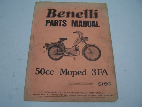 Benell 50cc moped 3fa - benell,