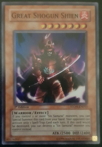 Great shogun shien - yu-gi-oh!,