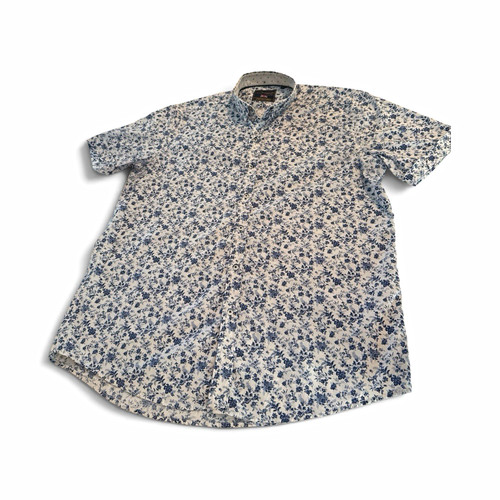Guide london white blue floral - london, white/blue