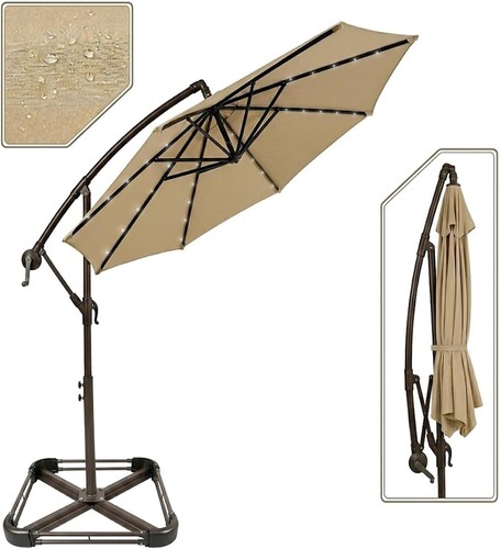 10ft cantilever parasol - cantilever, with