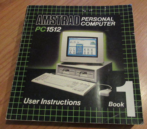 Amstrad pc1512 user - amstrad,