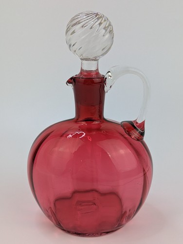 Victorian hand blown - victorian, cranberry
