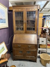 Arts & Crafts Oak Bureau