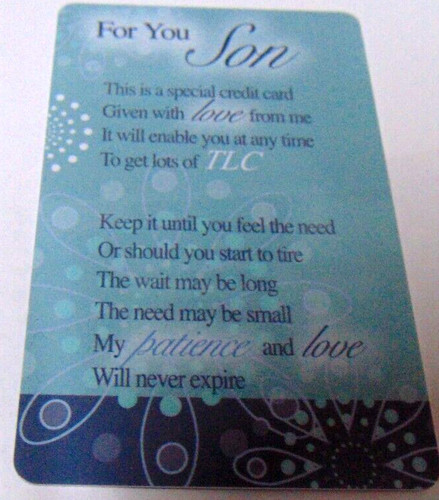 Wallet purse keepsake card - purse,