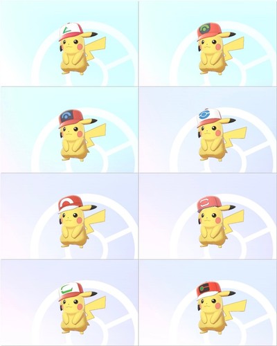 Non shiny - +, cap