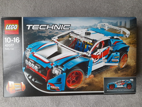 Lego technic rally car - technic:,
