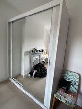 mirror sliding wardrobe doors used