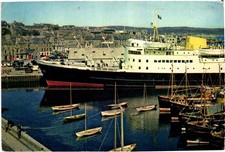 Postcard - Fishing boats and