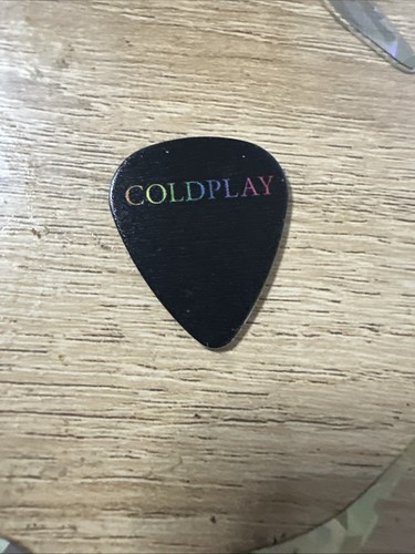 Coldplay guitar pick plectrum - guitar,