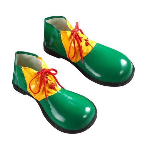 Artificial clown shoes boots - shoes,