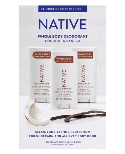 Native coconut vanilla - coconut,