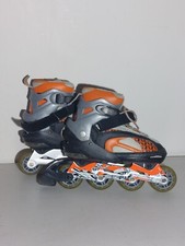 Avigo Roller Skates Inline Skates 5-8 Black Orange