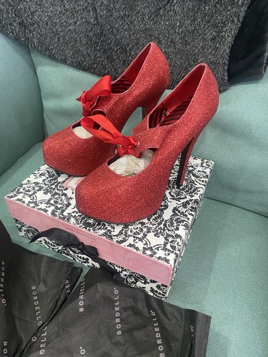 Bordello teeze red glitter - bordello,