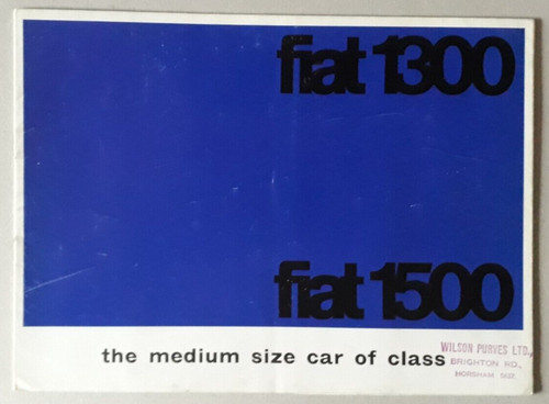 Fiat 1300 1500 - 1300, &