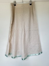 Coast 100% Linen Skirt Size