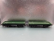 Hornby OO Gauge R019 Rake Of 2 BR Winkle Wagons 