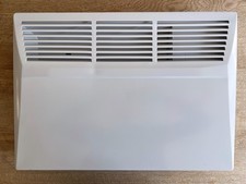 Wall mounted 1.5kW panel heater with 7 day LCD timer