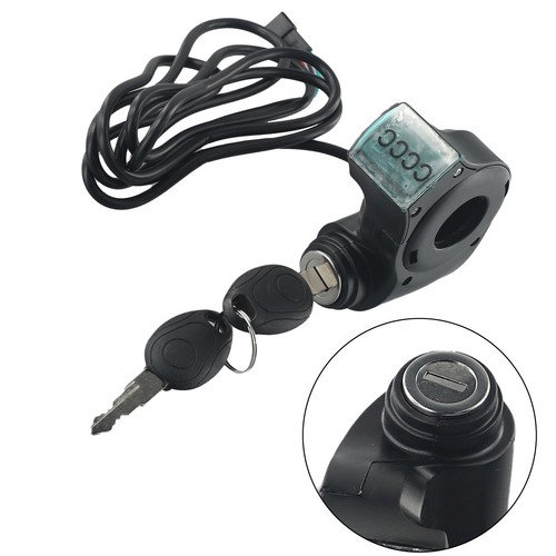 Ignition lock black - lock, reliable