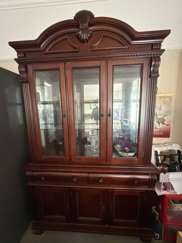 Large solid wood display - wood,