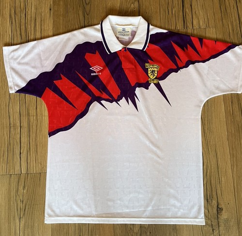Scotland 1991 away shirt - away,