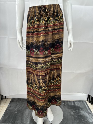 Vintage style safari maxi - style,