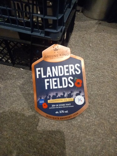Greene king flanders fields - king,