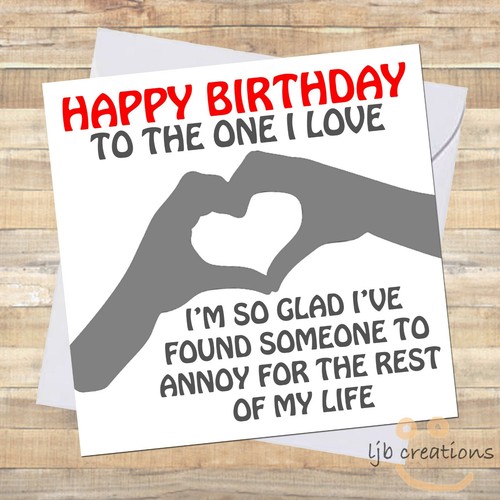 Funny birthday card boyfriend - funny,