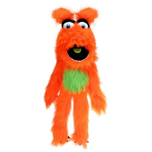 Orange monster puppet the - orange,