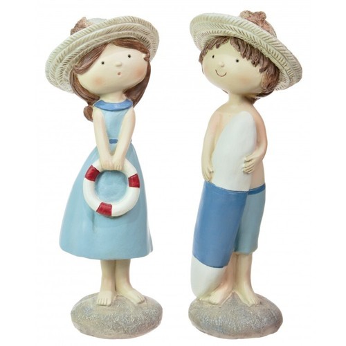 Resin beach boy - beach, statue