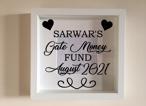 Box frame vinyl decal - vinyl,