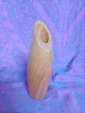 Wooden retro tulip vase - retro,
