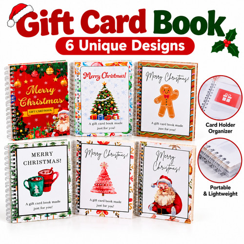 Christmas card gift book - gift,