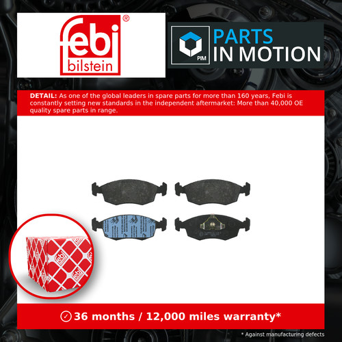 Brake pads set fits ford - pads,