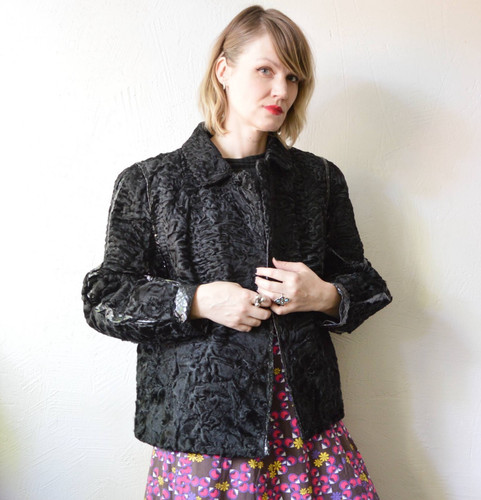 60s 70s vintage black - , persian