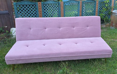 Pink velour - velour, click