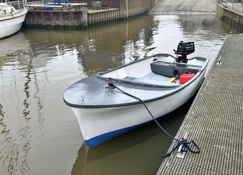 Tod dinghy boat - boat, trailer