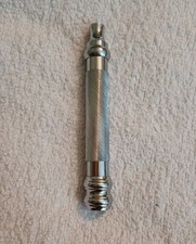 Heavy Long Barberpole Handle For DE Double Edge Safety Razor 10cm 88g !!