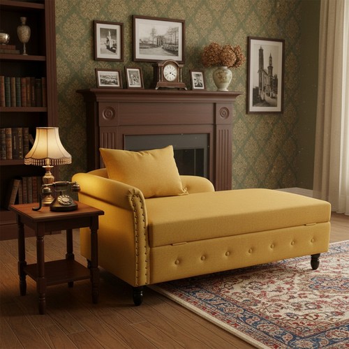 Storage chaise lounge chair - lounge,