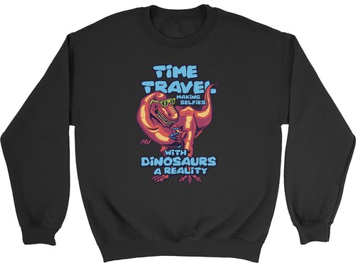 Time travel sweatshirt - travel, mens