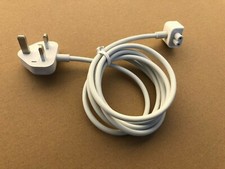 Genuine Original Apple Macbook UK Mains Power Extension Cable Lead 1.8 Metre