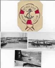 Deversoir Egypt Sailing & Fishing Boats storm damaged 1950